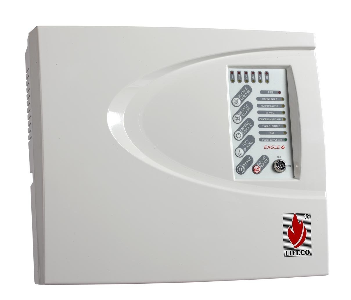 Fire Alarm Panel 6 Zone