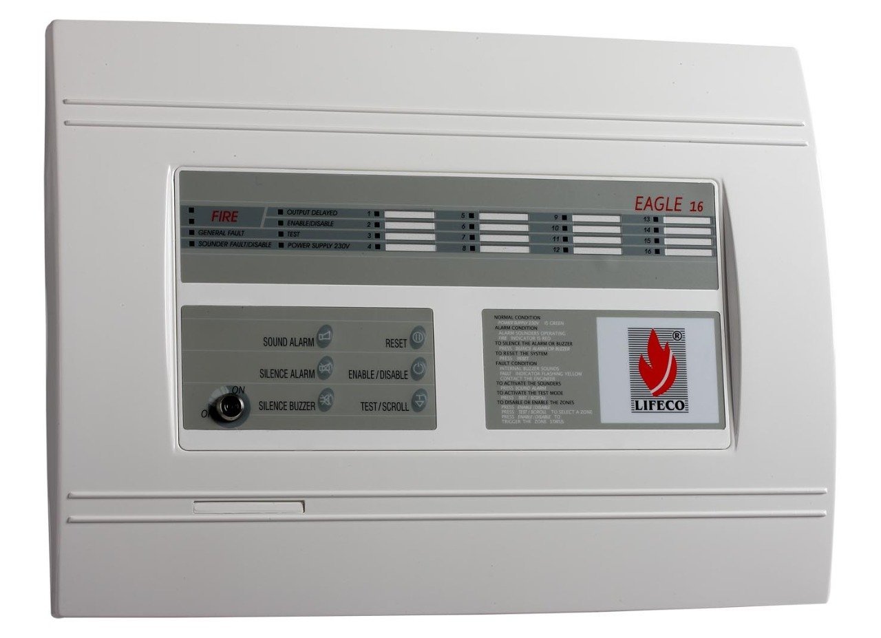 Fire Alarm Panel 16 Zone