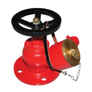 Oblique Landing Valve, Flanged Inlet